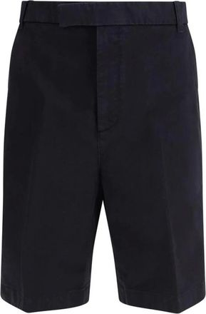 Thom Browne Heren, Korte broeken, Blauw, Maat: XL Poliester