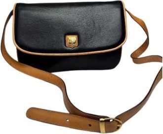 Celine Pre-owned Vintage Cross Body Bag - Dames - Vintage Schoudertas - Zwart - ONE Size - Leer - Vintage