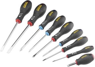 Stanley Set di 9 Cacciaviti fatmax - FMHT65424-0 - Elettricista + Meccanico + Pozidriv