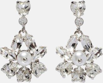 Simone Rocha Orecchini pendenti con perle bijoux