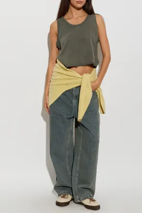 American Vintage Oversize Top, Womens, Green
