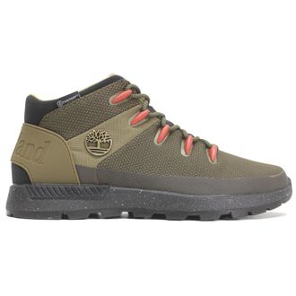 Timberland Sprint Trekker Mid Textile Mens Ankle Boots - Olive Black - Size:UK 10.5