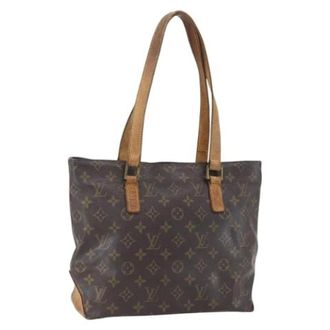 Louis Vuitton Pre-owned Tote Bags, female, Brown, Size: ONE SIZE Pre-owned Canvas Tote Bag