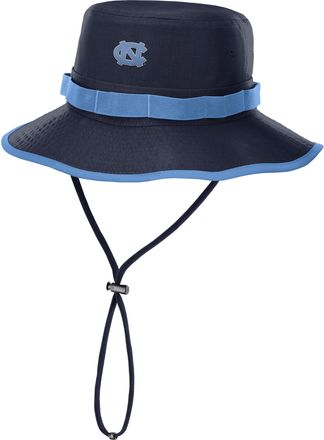 Nike Mens North Carolina Sideline Apex Boonie Jordan Brand Dri-FIT College Bucket Hat in Blue | JC1899MKNCN-Q2W