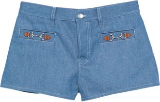 Gucci Denim Cotton Shorts