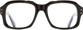 Cutler and Gross Glasses, male, Black, Size: 52 MM Cgop9852 Optical Frame