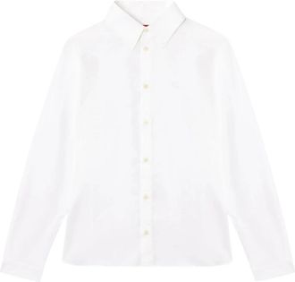 Diesel Shirts - Heren - Zakelijke Overhemden - Wit - L - Overhemden