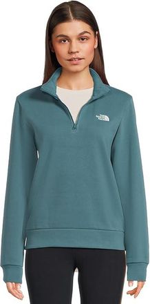 The North Face Evolution Embroidered 1/4 Zip Womens Sweatshirt Space : 2XL, Cotton/Polyester