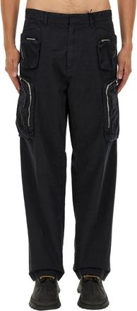 Dsquared2 Black Relaxed Cargo Pants