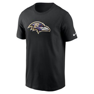 Nike Baltimore Ravens Logo Essential Nike Mens NFL T-Shirt in Black | N19900A8G-UXR