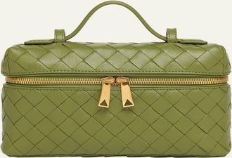 Bottega Veneta Bang Bang Vanity Intrecciato Leather Crossbody Bag