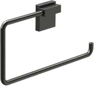 Roca Toallero De Anilla Rubik Di&aacute;metro 210 Negro Mate.-roca: Dise&ntilde;o, Innovaci&oacute;n Y Calidad