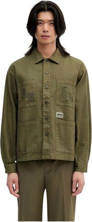 Neighborhood Hombre, Camisas, Verde, Talla: L