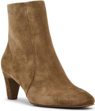 Blondo Nicolette Waterproof Bootie in Taupe Suede at Nordstrom, Size 6.5