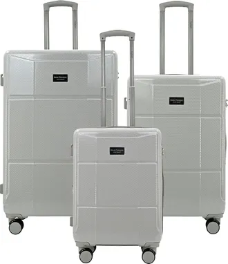Isaac Mizrahi New York Aero 3-Piece Lightweight Expandable Hardside Luggage Set
