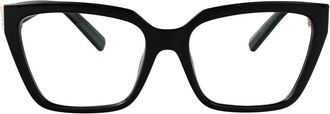 Tiffany & Co. Stijlvolle Optische Bril Blauw Montuur - Dames - Brillen - Zwart - 54 MM - Accessoires