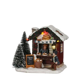 Luville Pueblo navide&ntilde;o en miniatura Multicolor H10.5xB8.5xL12cm