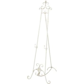 Biscottini International Biscottini - Caballete De Pintura De Exhibici&oacute;n Caballete De Metal De Hierro Estable Y Resistente Que Los De Madera, Soporte Tr&iacute;pode Pinturas