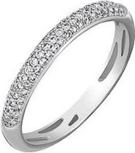 Bony Levy Audrey Diamond Stacking Ring in 18Kw White Gold at Nordstrom Rack, Size 4.5