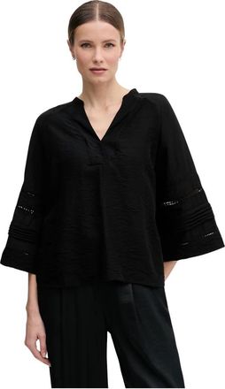 Mos Mosh MOS Mosh, Dames, Blouses & Shirts, Zwart, Maat: XS Viscose