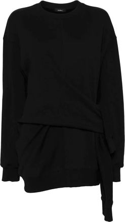 GOEN.J Felpa con nodo - Nero