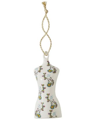 Spode Kit Kemp Psycho Sprig Blue Ornament