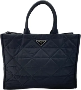 Prada Black Nylon Tote Bag (Pre-Owned)
