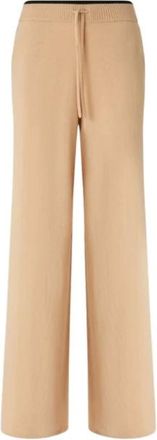 Pinko Pinko, Broeken, Dames, Beige, M, Wol, Pantalone in lana
