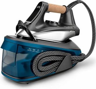 Rowenta Force Pro 350 Vr7444 2400 W 1 L Suela De Durilium Airglide Negro, Azul