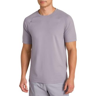 Rhone Reign Performance T-Shirt in Purple Smoke at Nordstrom, Size Xx-Large