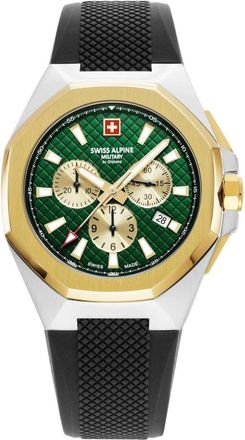 Swiss Alpine Military Typhoon 7005.9844 Horloge - Heren - Accessoires - Zwart - Maat: ONE Size