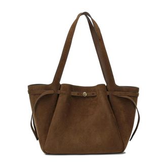 Tory Burch Tassen, Dames, Bruin, ONE Size, Leer, Romy Tote