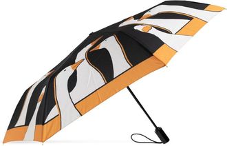 Moschino Openclose Gans Paraplu - unisex - Paraplus - Zwart - ONE Size - Polyester - Accessoires
