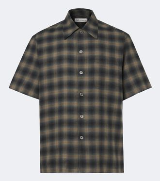 Our Legacy Camicia Every in cotone e lana a quadri