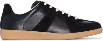 Maison Margiela Black Round Toe Sneakers