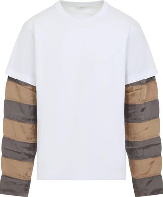 Dries Van Noten Heedar Ls T-shirt - Heren - Longsleeves - Veelkleurig - L - Katoen - Tops
