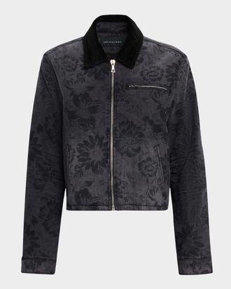 Co&ucirc;t de la Libert&eacute; Finsbury Floral Denim Jacket