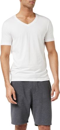 Schiesser Mens V-Neck Vest Breathable and Soft Long Life Soft