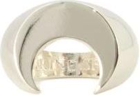 Marine Serre Maanring - Dames - Broches - Grijs - 2XL - Accessoires