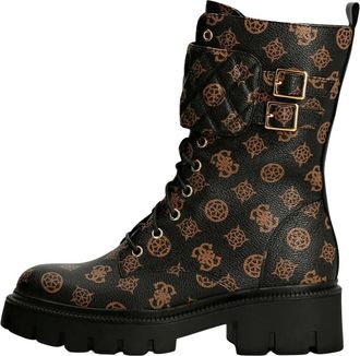 Guess Schoenen, Heren, Bruin, 40 EU, Leer, Ranger Boot
