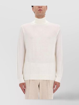 HUGO BOSS cashmere regular-fit turtleneck jumper