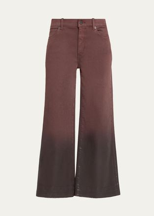 Kobi Halperin Rafaella Ombr&eacute; Flared Crop Jeans