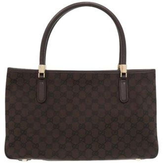 Gucci Pre-owned Tote Bags, female, Brown, Size: ONE SIZE Pre-owned 290826 Tote bag