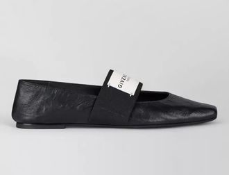 Givenchy ballerina shoes flat sole square toe