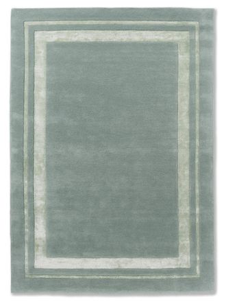 Laura Ashley Designer Teppich Redbrook Duck Egg - handgetuftet, neuseeländische Wolle