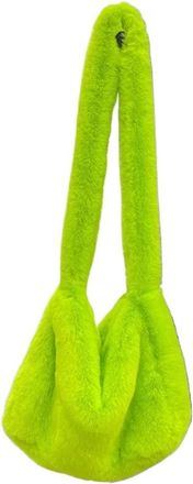 Generic Womens Plush Bags Woman Crossbody Bag Soft Plush Sling Shoulder Large Capacity Furry Student Bolsa Feminina(Color5)