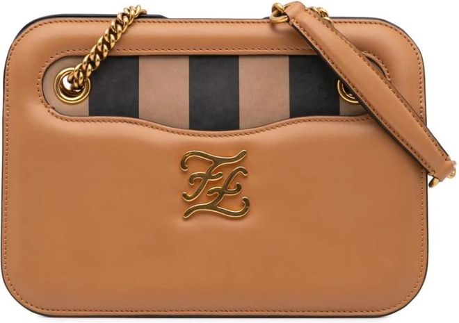 Pre-owned Shoulder Bags, female, Brown, Size: ONE SIZE Pre-owned First Shoulder Bag Leather