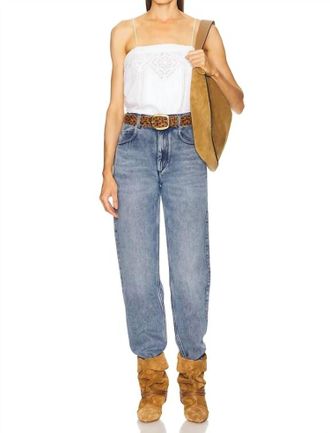 Isabel Marant Jenny Pants In Light Blue