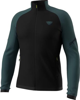 Dynafit Athletic Black Jacket with Dark Green Sleeves
