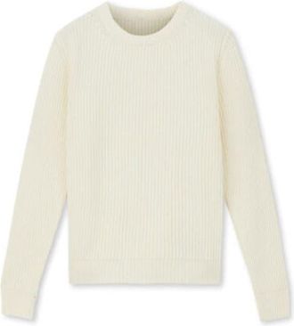 Fortela Alberto Wool Crewneck Sweater in Ecru at Nordstrom, Size Xx-Large Eu